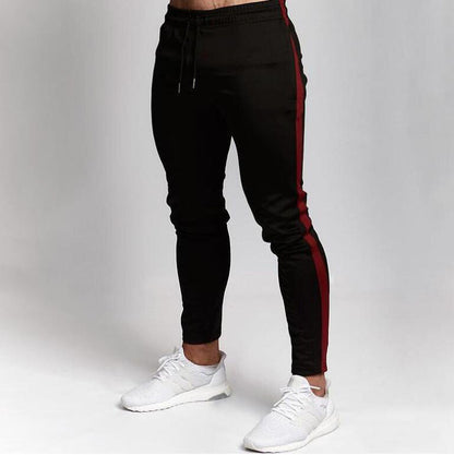 New Cross-Border Men's Outdoor Sports Casual Slim-Fit Gym Pants Men's Long Pants with Tapered Cuffs