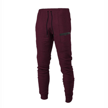 Muscle Fitness Brothers Training Breathable Leggings Men's Sports Casual Pants Running Basketball Slim-Fit Cotton Trousers