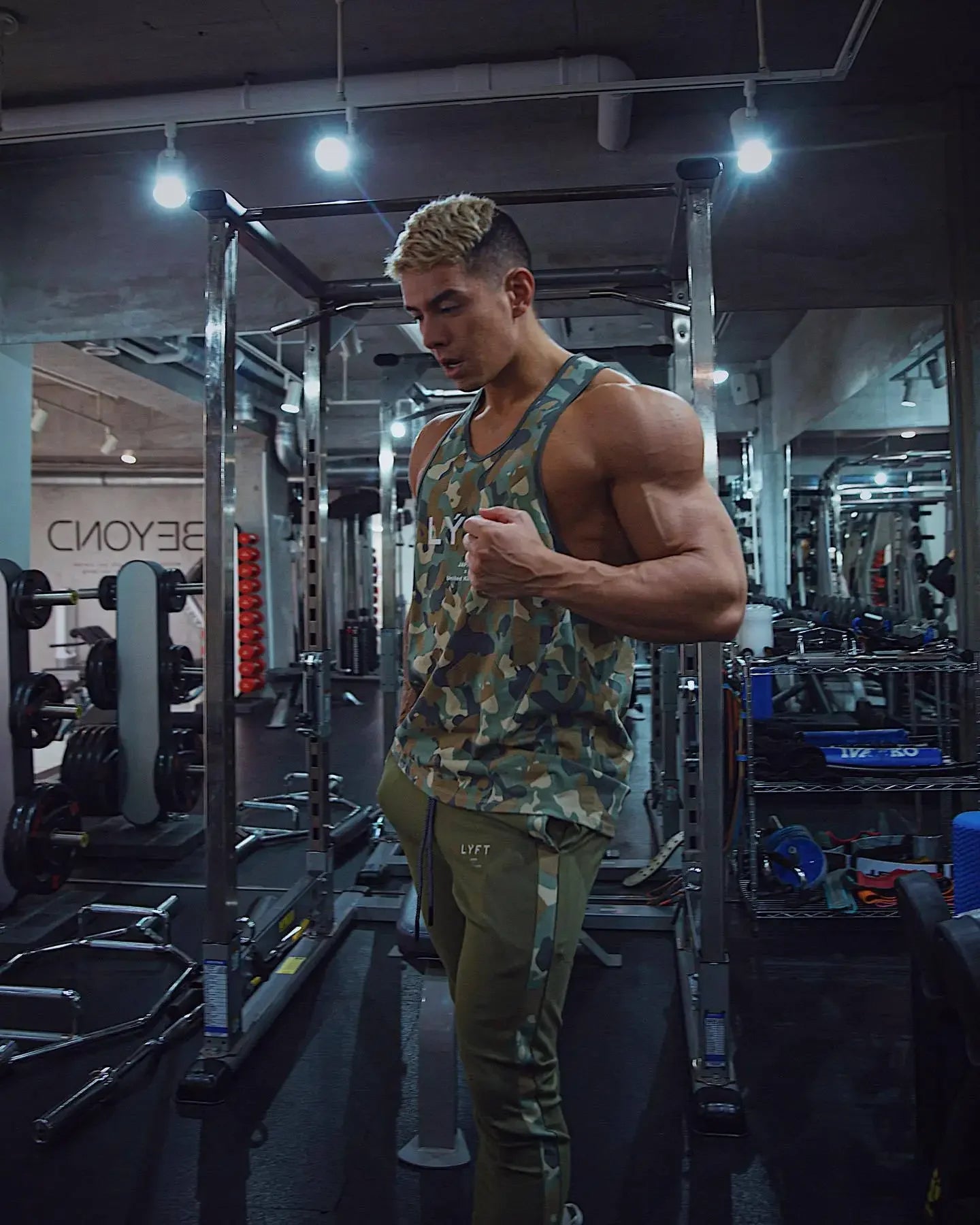 2020 Autumn New Muscle Brothers Running Fitness Cotton Trousers Casual Sports Pants Men's Factory Direct Sales